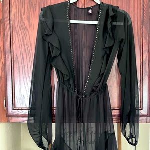 Victoria’s Secret sheer lingerie coverup/robe 2 for 18🍾
